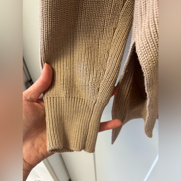 EUC Athleta Hanover Merino sweater pink mauve size L - Picture 6 of 11